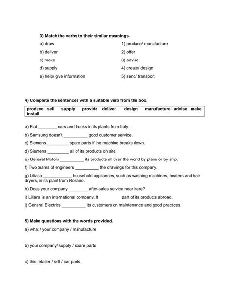 In Company Introductions Worksheet Live Worksheets