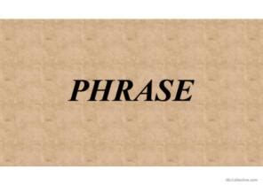 Phrase English Esl Powerpoints