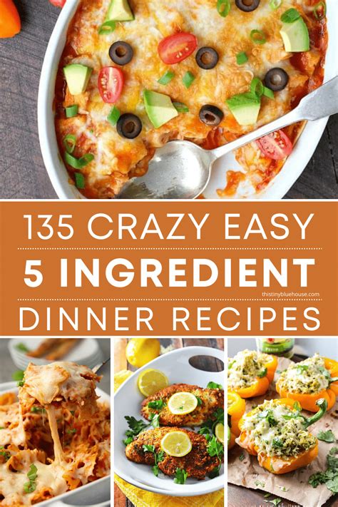 130 Popular Delicious 5 Ingredient Dinners You Need To Try This Tiny