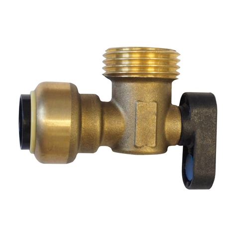 Tectite In Brass Push To Connect X In Male Hose Thread