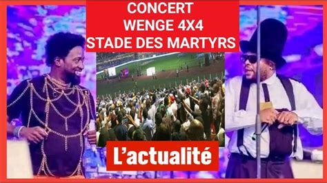 Concert Wenge X Werrason Et Jb Mpiana Performances Solo Stade