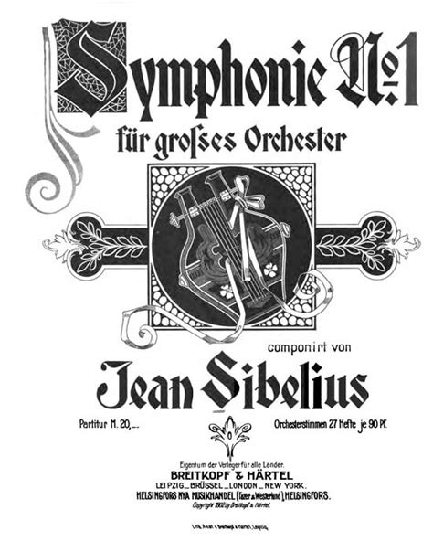 Werk Der Woche Sibelius Sinfonie Nr E Moll Op