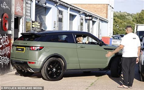 TOWIE S Chloe Sims Goes Casual In A Nude Body Suit As She Collects Her Range Rover From The