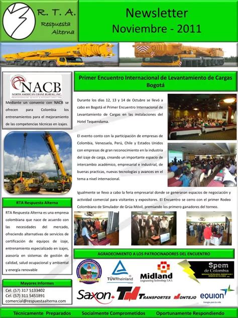 PPT Mediante Un Convenio Con NACB Se Ofrecen Para Colombia Los