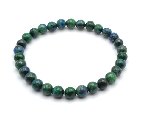 Bracelet Azurite en Pierres Naturelles Qualité AAA Taille