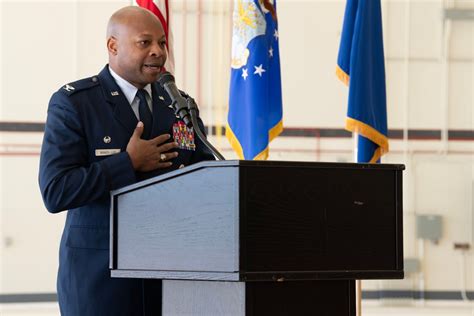 Dvids News Th Amw Welcomes New Commander