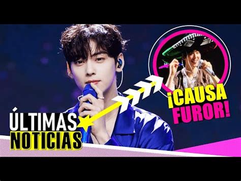 CHA EUN WOO EN MÉXICO MULTITUDINARIO RECIBIMIENTO POLICÍA COREANA EN