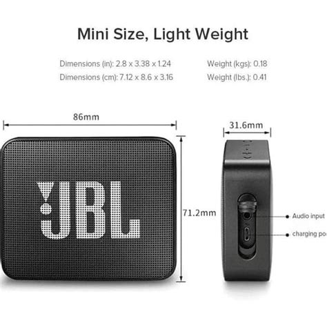 Jual Speaker Jbl Go Portabel Bluetooth Speaker Mini Original Hitam