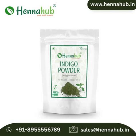 Wholesaler Of Indigofera Tinctoria Powder For Stunning Hair Coloring