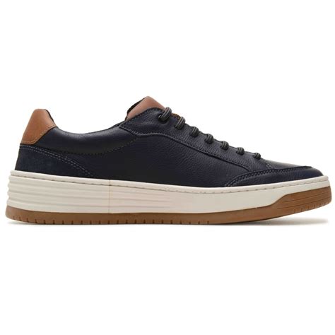 Tênis Casual Masculino Freeway Loud03 4079 Couro Navy