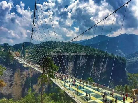 1 Day Zhangjiajie Grand Canyon Glass Bridge Tour Day Trip Zhangjiajie China