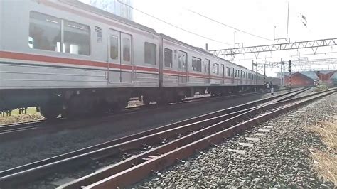 Jr New Livery Tujuan Angke Kp Bandan Youtube