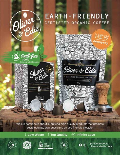 Oliver and Edie, more than biodegradable coffee pods: the essence of life