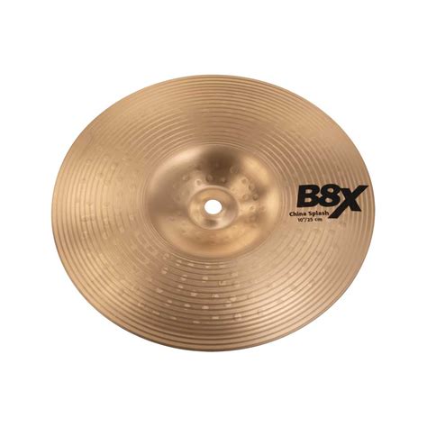 Sabian B X China Splash Cymbal X Musicians Cart