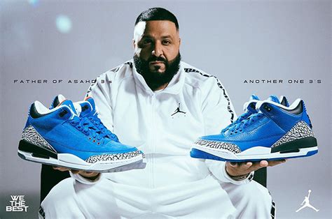 Dj Khaled Air Jordan 3 We The Best Father Of Asahd Blue