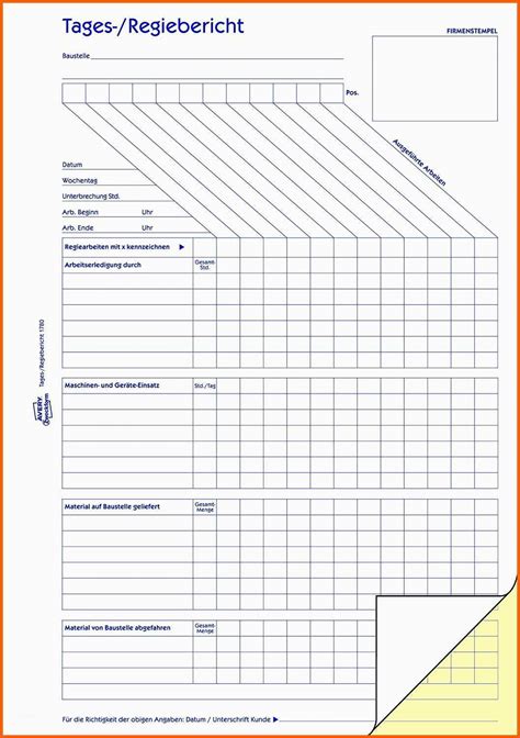 Hervorragend Regiebericht Vorlage Excel De Excel Kostenlos Vorlagen