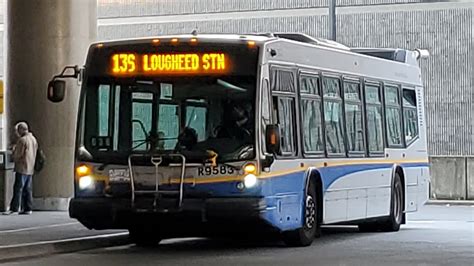 TransLink CMBC 2009 Novabus LFS R9583 On 136 Lougheed Station YouTube