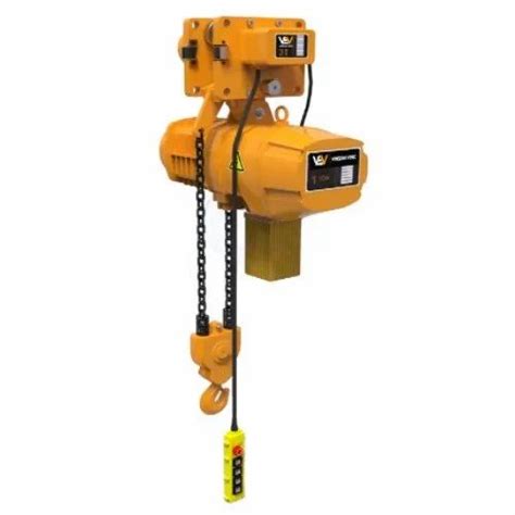 Electric Fixed Trolley Monorail Chain Hoists For Industrial At Rs