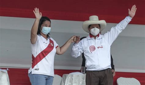 Elecciones En Per Pedro Castillo Y Keiko Fujimori Participaron De Un