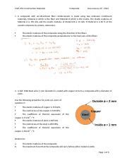 HW02 Composite Docx CIVE 250 Construction Materials Composite Due