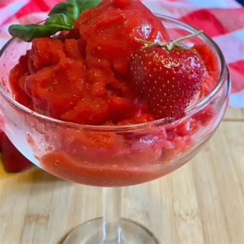 The Best Diabetic Sugar Free Strawberry Sorbet Recipe The Naked Diabetic