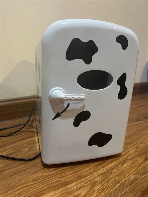 Cow Print Mini Fridge Tv Home Appliances Kitchen Appliances