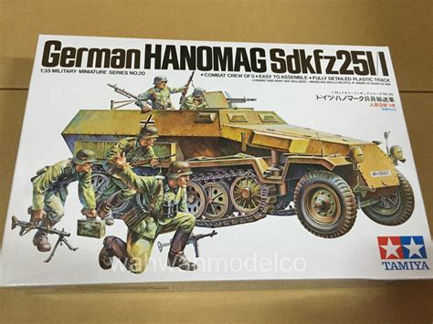 Tamiya 35020 135 German Hanomag Sd Kfz 2511 Armored