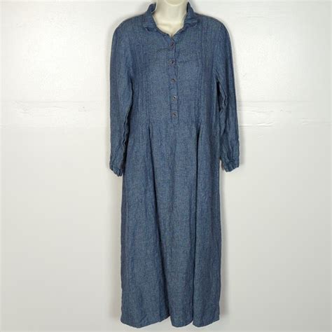 Flax Dresses Flax Linen Maxi Dress Poshmark