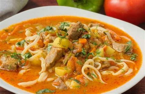 Лагман классический - рецепт классический с пошаговыми фото