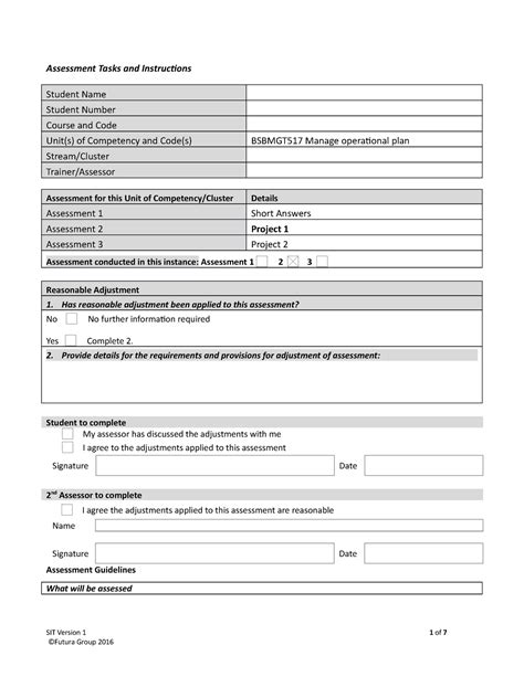 Bsbmgt 517 Assessment 2 Project Assessment Tasks And Instructions