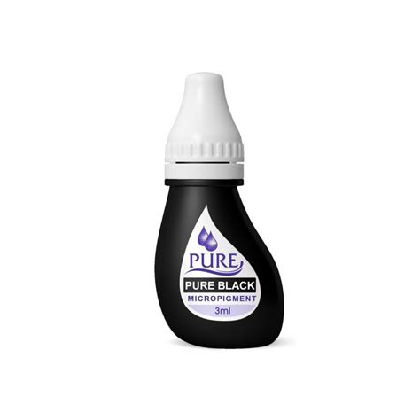 Micro Pigmento Pure Black Beauty Pro Cosmetic