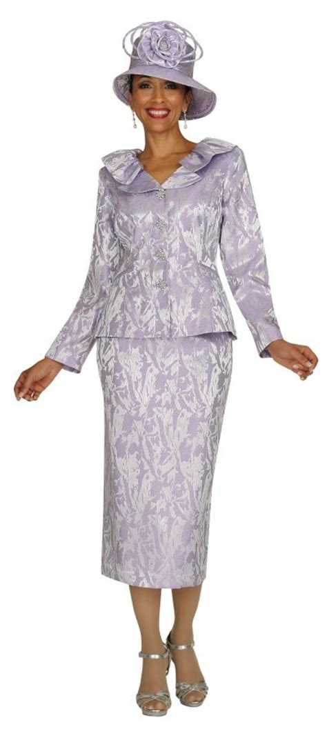 French Novelty GMI G4232 Womens Church Suit With Rhinestone Buttons