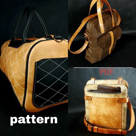 Video Tutorial How To Make Leather Bag Leather Duffel Bag Leather