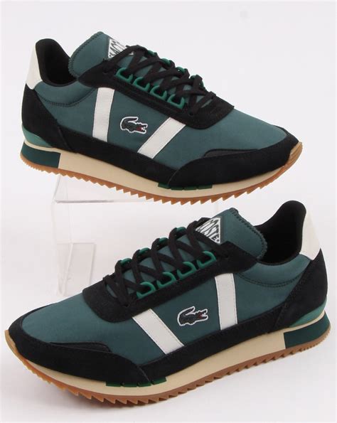 Lacoste Partner Trainer Dark Greenwhite Lacoste At 80s Casual Classics