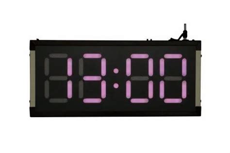 Skylink Jumbo Large Digital NTP Wireless Wall Clock 6 In 1 Color LED