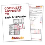 Brainzilla Logic Grid Answer Key