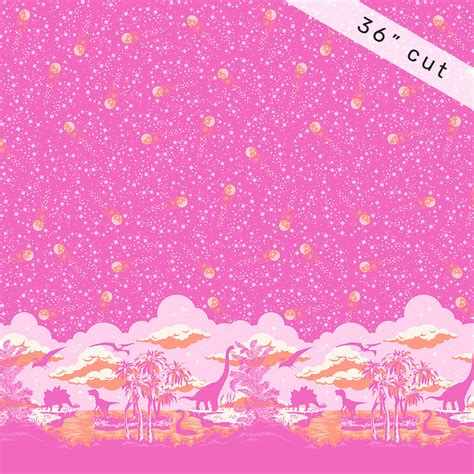 Preorder Now Meteor Shower Blush Double Border Print Cut Roar