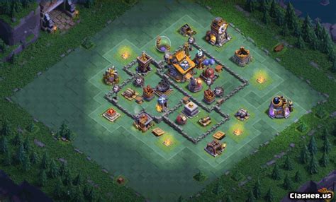 Builder Hall 10 Bh10 Farmingtrophy Base A4c10a2a With Link 6 2023 Trophy Base Clash