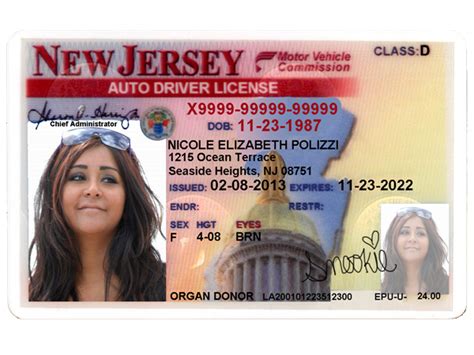 New Jersey Driver S License Editable Psd Template Download 5 00 Scrappng Digital Craft