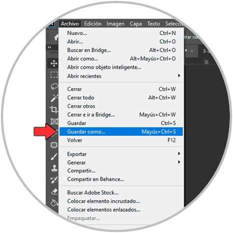 C Mo Guardar Una Imagen En Photoshop Cc Solvetic