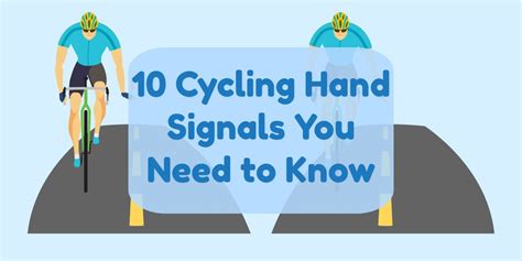 Cycling Hand Signals For A Safe Ride