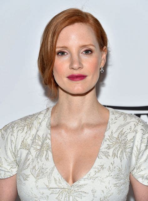 Jessica Chastain Red Lipstick Jessica Chastain Beauty Lookbook