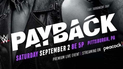 Photo: The Judgment Day Featured On WWE Payback 2023 Poster - PWMania - Wrestling News