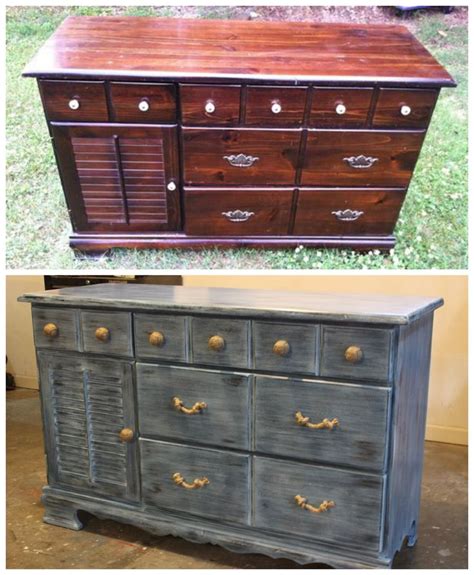 This Dresser Got A Beachy Makeover With Layers Of General Finishes Snow