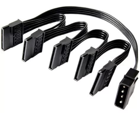 Cabo De Energia Pin Molex Para X Pin Sata Splitter Escorrega O