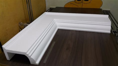 Moldura Isopor Interna Em Eps Sanca Teto N Gesso Mega Arte R