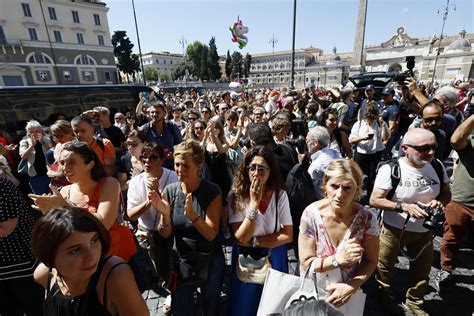 I Funerali Di Michela Murgia A Roma Lapresse