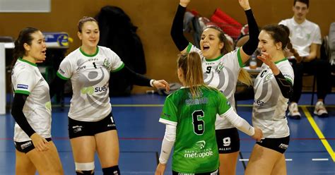 Volley Ball N2F Saint Chamond Une Victoire Qui Vaut Cher