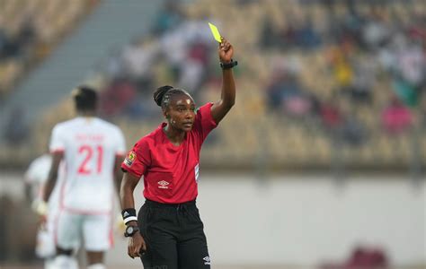 Rwandan Salima Mukansanga Made History As The First Woman To Referee