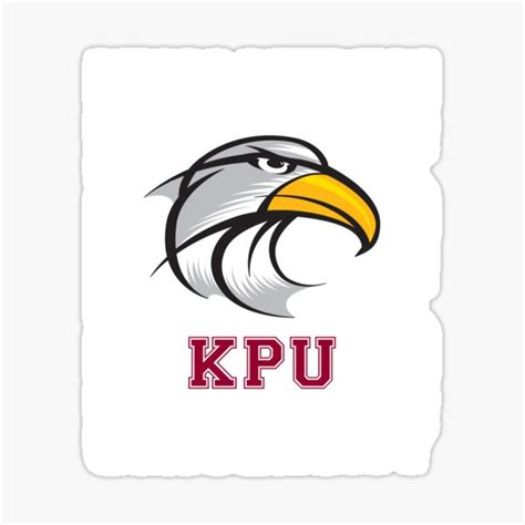 Kwantlen Polytechnic University Eagle Color Sticker For Sale By